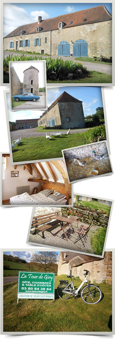 Bed and breakfast in France Bourgogne Côte d'Or 21 - La Tour de Giry